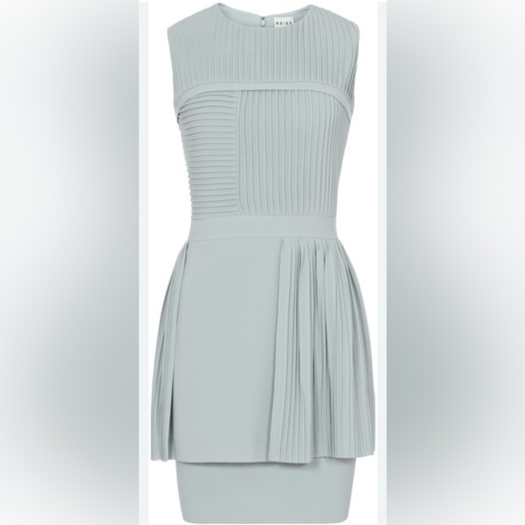 Reiss Dresses & Skirts - Reiss Light blue Pleated Tank dress